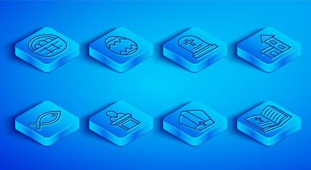 用复活节彩蛋在篮子里放彩蛋图片下载