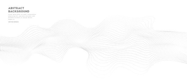 抽象的白色和灰色丛背景与连接的点和线。全球网络连接图片下载