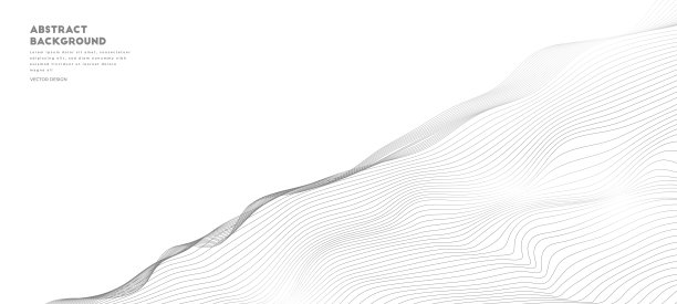 抽象的白色和灰色丛背景与连接的点和线。全球网络连接图片下载