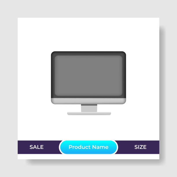 几何方形社交媒体横幅布局，产品背景背景显示广告商业销售模板渐变蓝色图片下载