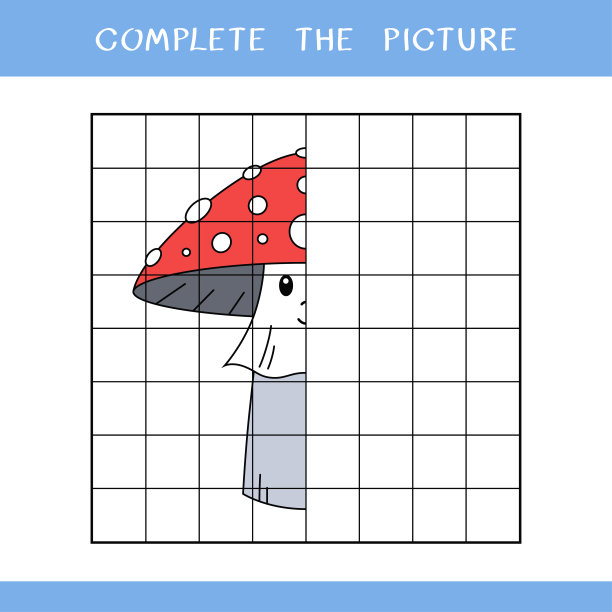 完成可爱蘑菇的图片图片下载