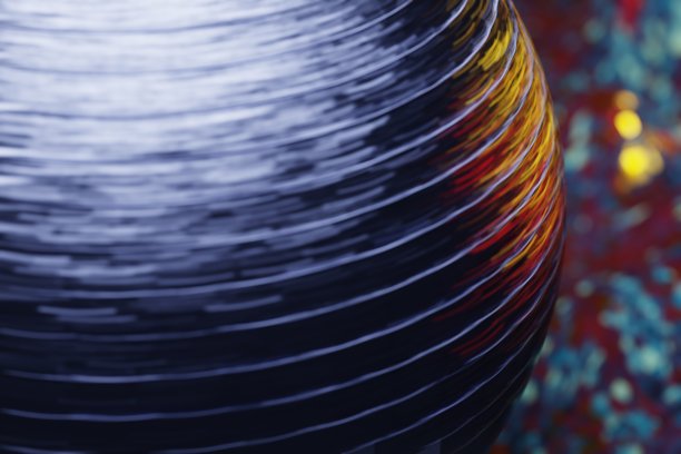 美丽的抽象色彩闪亮的背景。星爆动态球体。3d效果图背景图案设计。图片下载