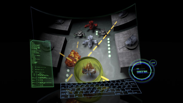 虚拟计算机街机3D战斗游戏图片下载