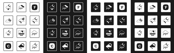 集华氏彩虹与云和雨多风图片下载