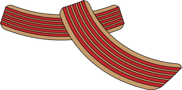 围巾图标。适合寒冷天气的领带图片下载