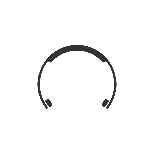 耳机的标志图标图片下载