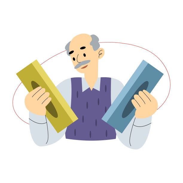 老人买盒装的意大利面或其他食物，在两种食物中选择图片下载