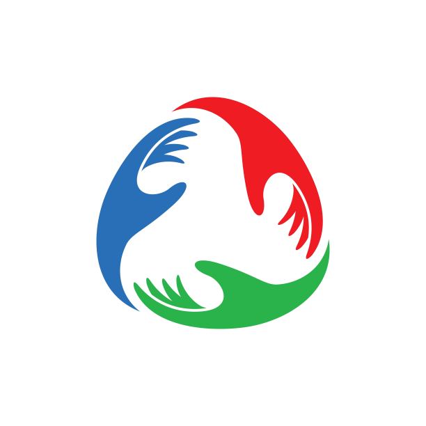 手部标志团队插图图片下载