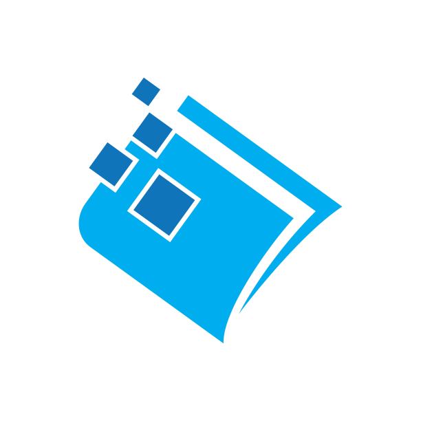 数字图书标识图像插图图片下载