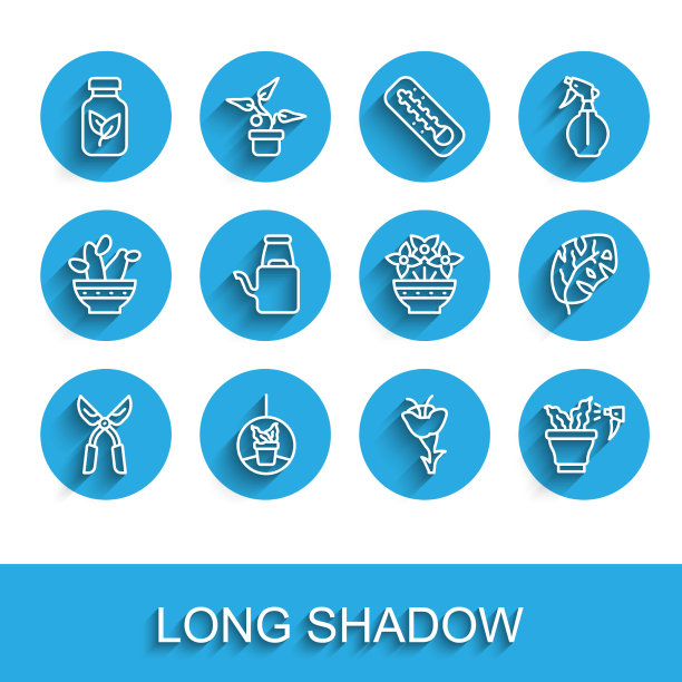 套线园艺手工剪植物图片下载