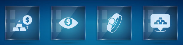 以美元戒指和设黄金兑换货币眼图片下载