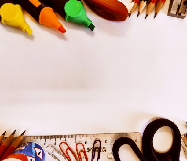 学校用品概念图片下载