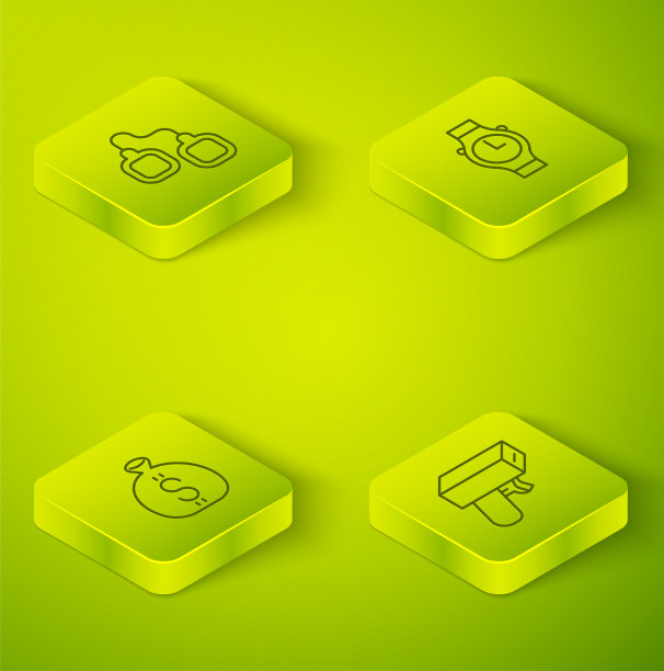 设置等距线腕表钱袋枪和图片下载