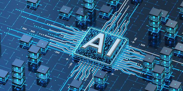 人工智能的CPU。的概念。图片下载