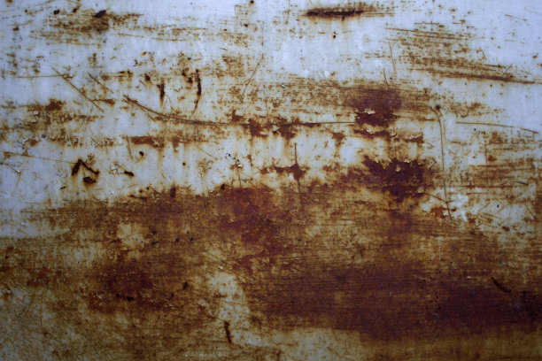 特写生锈的冰箱表面图片下载