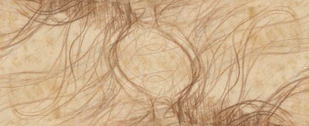 抽象画山水型，喷绘水彩和墨色铅笔。仿旧羊皮纸。老纸。为背景图片下载