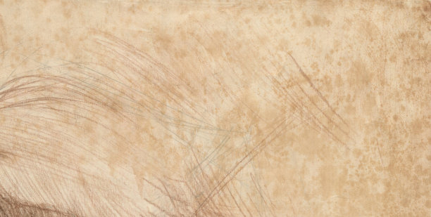 抽象画山水型，喷绘水彩和墨色铅笔。仿旧羊皮纸。老纸。为背景图片下载