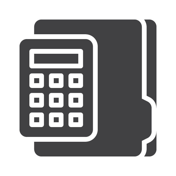 会计文件夹矢量图标图片下载