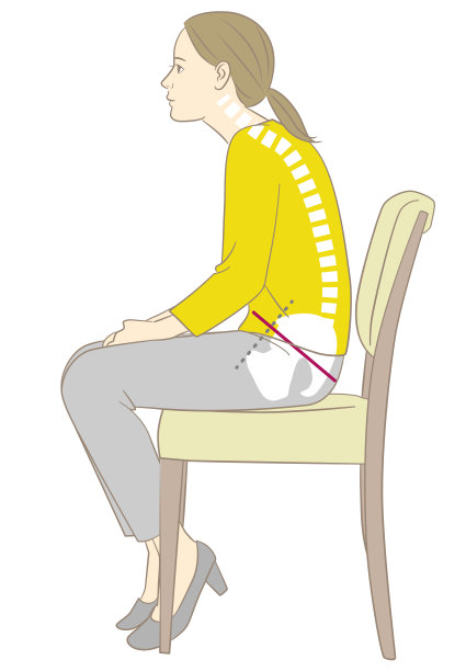 一个弯着腰坐在椅子上的女人和一个骷髅图片下载