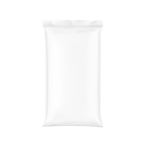 现实的塑料袋模型。矢量插图孤立在白色背景上。图片下载