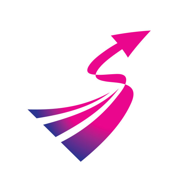 箭头图标标志模板设计元素。动态运动图标。交流的象征。物流配送通信符号。进步战略发展标志。方向的信号。矢量插图。图片下载