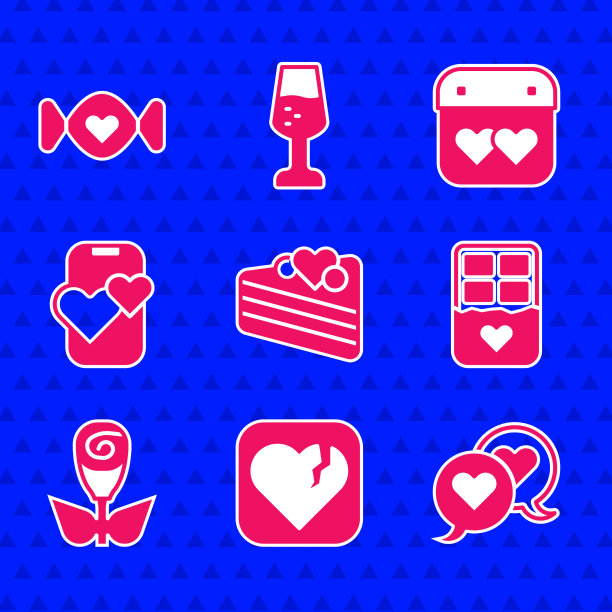 准备结婚蛋糕破碎的心或离婚的心图片下载