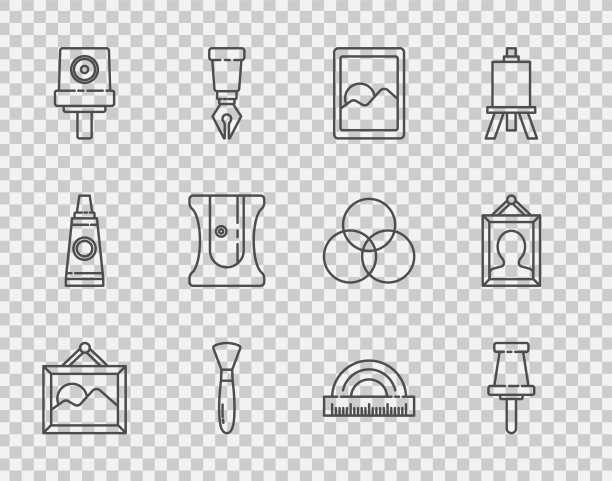 设置线条图片景观推杆图形图片下载