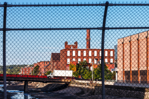 工业城镇-霍利奥克，马萨诸塞州图片下载