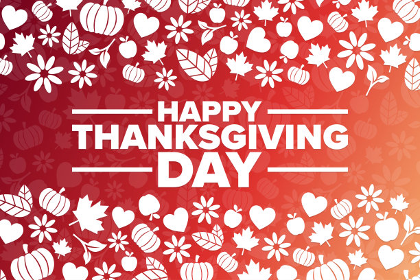 感恩节快乐。节日的概念。模板的背景，横幅，卡片，海报与文字铭文。向量EPS10插图。图片下载