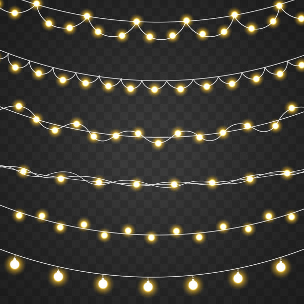 圣诞灯图片下载