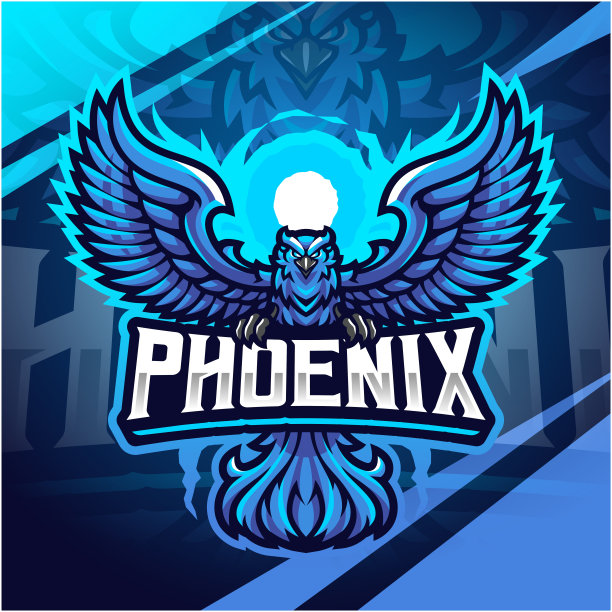 蓝凤凰体育吉祥物图片下载