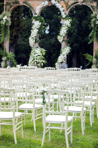 婚礼组织细节，装饰和婚礼仪式图片下载