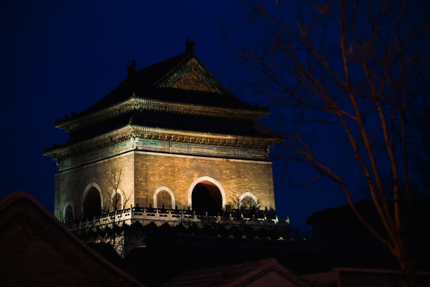 北京的传统古建筑图片下载