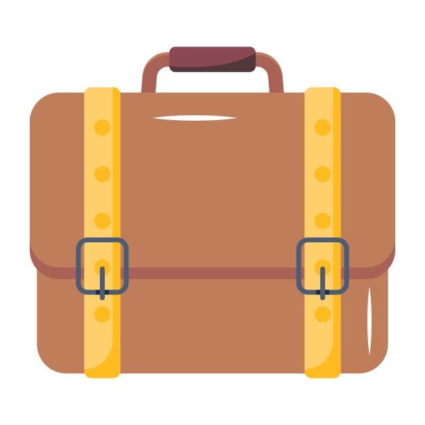 下载公文包的平面图标图片下载