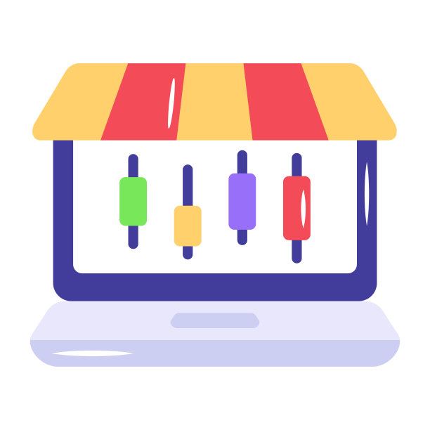 最新的扁平图标的业务分析图片下载