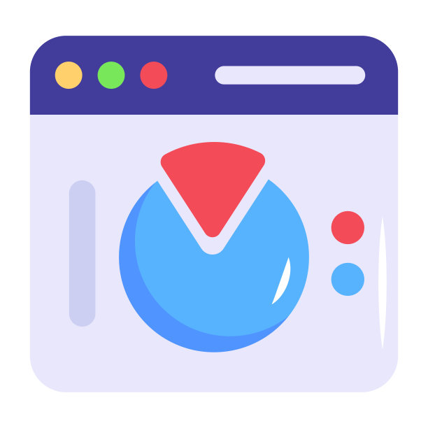 最新的扁平图标的业务分析图片下载