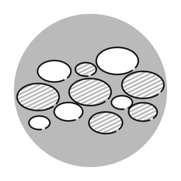 玻璃石图标(例如鱼缸底石)图片下载