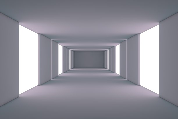 3D渲染空房间图片下载