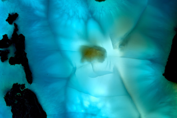 近距离拍摄的Larimar材料，色彩斑斓，美丽。图片下载