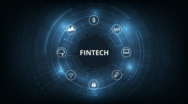 金融技术、银行和货币交易的概念。图片下载