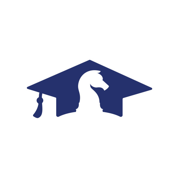 毕业棋骑士标志设计图片下载