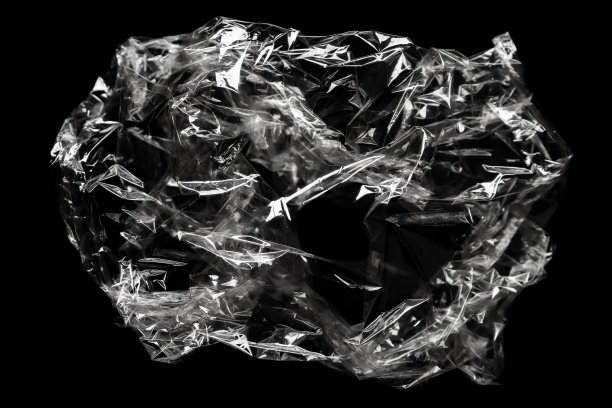 透明塑料薄膜覆盖纹理背景图片下载