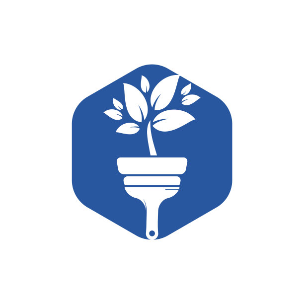 植物刷标志漆图片下载