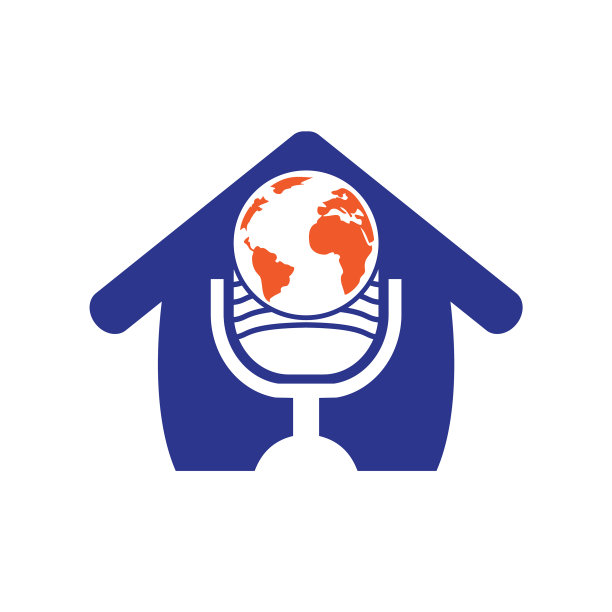 全球播客标志设计图片下载