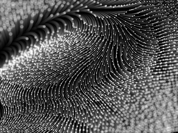 飘逸的白色颗粒图片下载