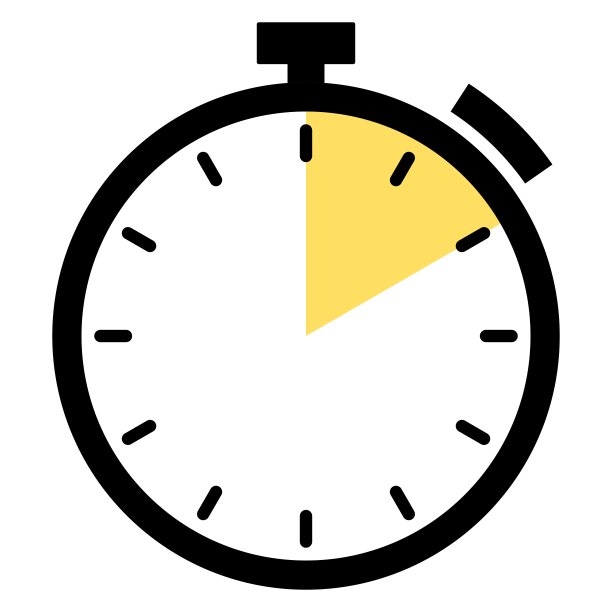 计时器，秒表图标，时间的概念，时钟插图，矢量。图片下载