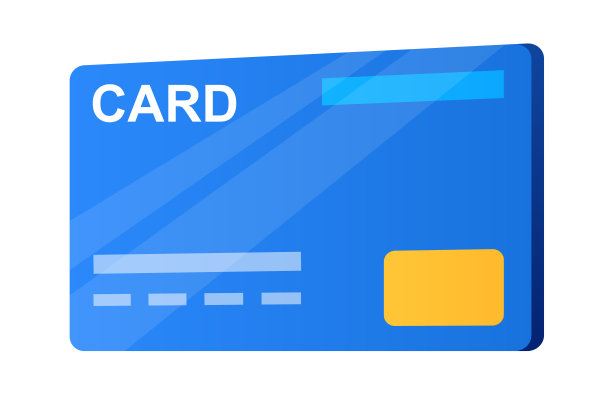 银行卡-现代平面设计风格单一孤立的形象图片下载