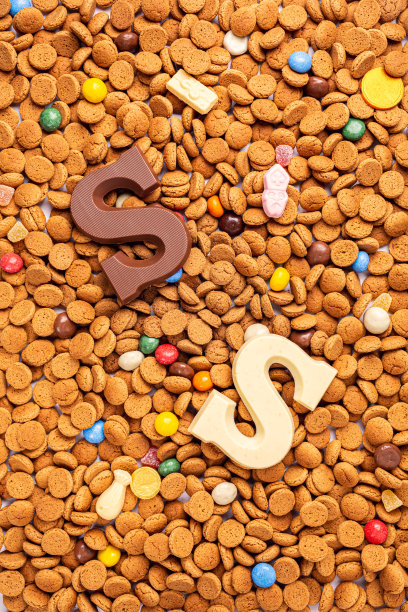 荷兰冬季圣诞贺卡。庆祝圣尼古拉斯在荷兰，比利时，卢森堡和法国北部在12月的第一周，复制空间。图片下载