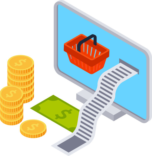 网上购物的图标图片下载