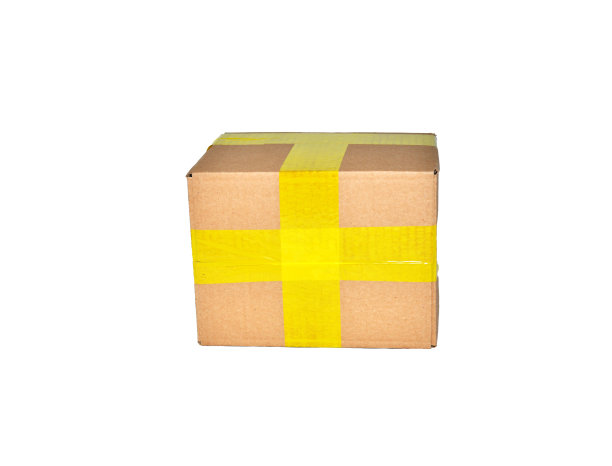 工艺包装盒用黄色胶带图片下载